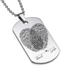 Vojenská psí známka personalizovaná - dog tag