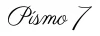 Písmo 7