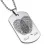 Vojenská psí známka personalizovaná - dog tag