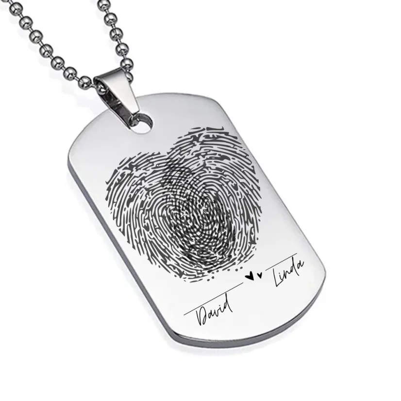 Vojenská psí známka personalizovaná - dog tag