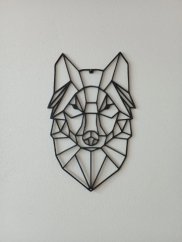 Vlk polygon obraz